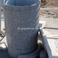 Natürlicher Granit-Gebäude-geformter Steinzylinder